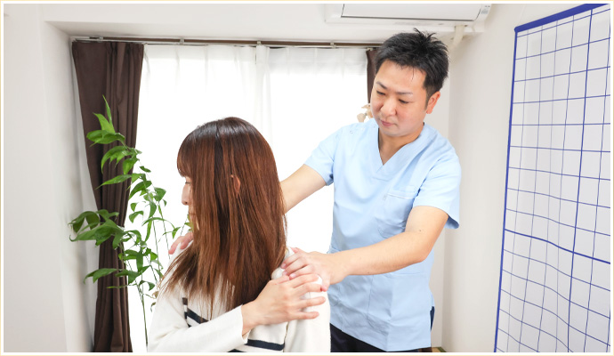 徹底したセルフケア指導